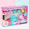 Kit Brinquedo Cozinha Faz De Conta Princess 12 Peças