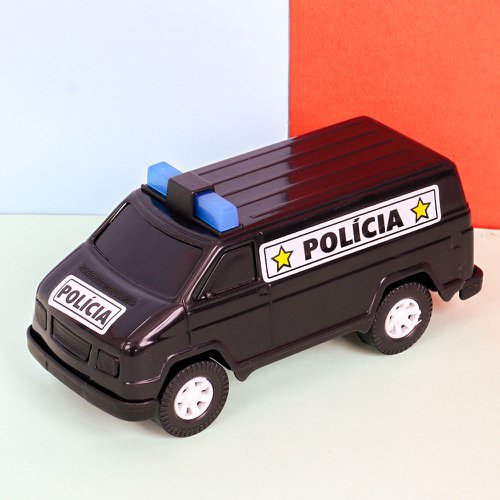 Carro De Polícia Vermelho Controle Remoto Com Fio Infantil - Shop