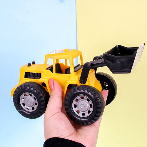 Carreta Com Mini Pá Carregadeira Brinquedo Infantil Colorido - Compre Agora  - Feira da Madrugada SP