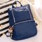 Mochila Feminina Impermeável Com Chaveiro Bolsos Externos