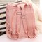 Mochila Feminina Impermeável Com Chaveiro Bolsos Externos