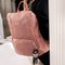 Mochila Feminina Impermeável Com Chaveiro Bolsos Externos