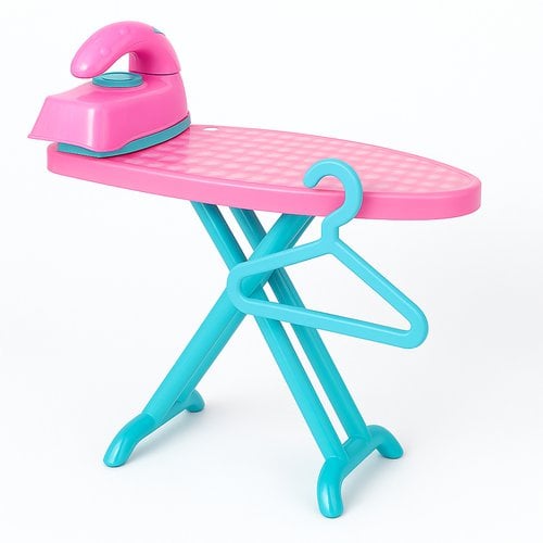 Kit Tábua + Ferro De Passar Infantil Brinquedo Altimar