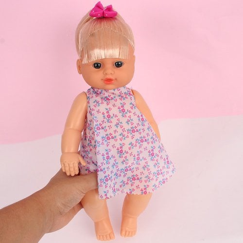 Boneca Infantil Bebê Yukinha Baby Hair Nova Toys