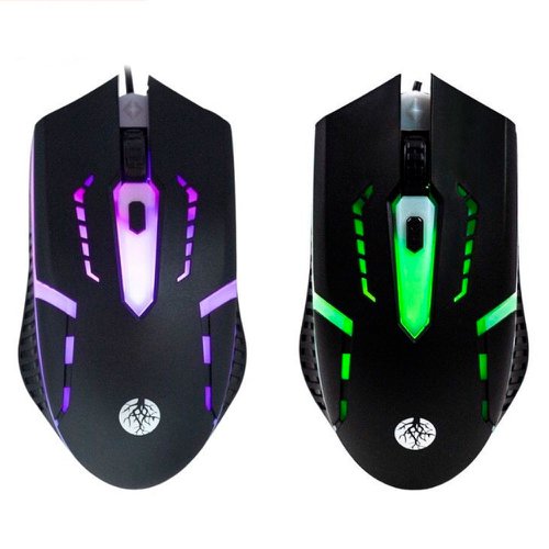 Mouse Gamer Para jogos Online Usb Optico com Led Rgb Para Gamers Exigentes  3600 dpi em Promoção na Americanas