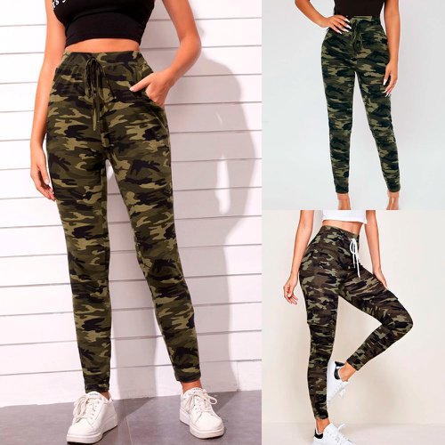 Calcas femininas cheap camufladas