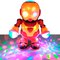 Robô Herói Dançarino C/ Som e Luzes Coloridas À Pilha