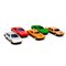 Kit 3 Carrinhos Roda Livre Possante Infantil De Brinquedo