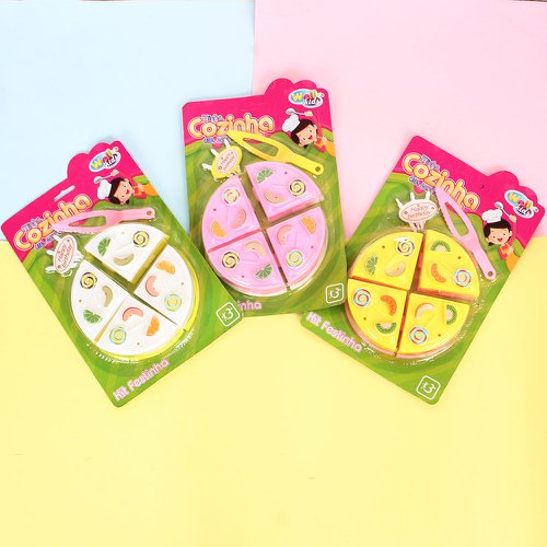 Kit Festinha Bolo Com 9 Peças Brinquedo Infantil