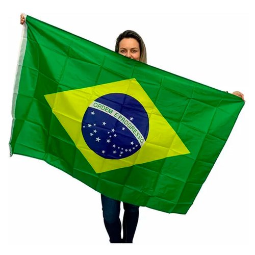 Bandeira Brasil Grande Copa do Mundo