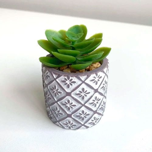 Enfeite Vaso Decorativo Mini Planta Suculenta Atacado