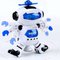 Robô Dançante Brinquedo Infantil C/ Luzes e Música 360°