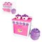 Kit Cozinha Brinquedo Infantil Fogão Forno Botijão Panelinhas