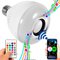 Lâmpada Musical Led Bulbo Bluetooth Rgb + Controle Remoto
