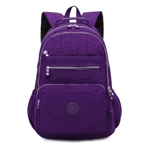Mochila Escolar Universitária Impermeável Unissex C/ Bolsos