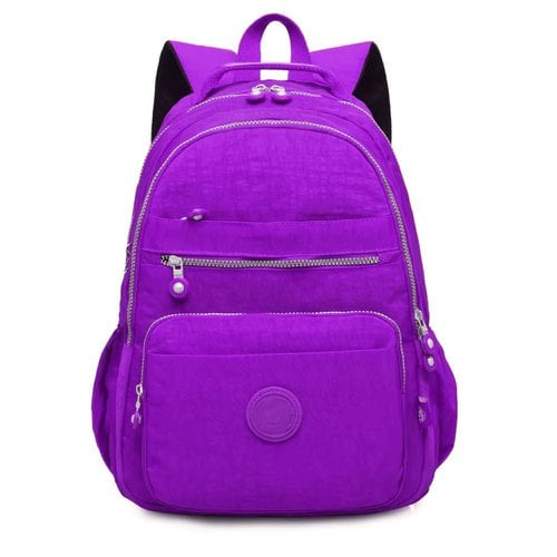 Mochila Escolar Universitária Impermeável Unissex C/ Bolsos