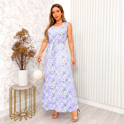 Vestido floral cheap com cinto