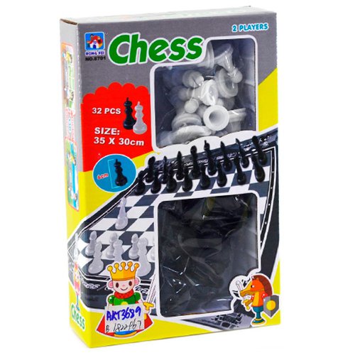Cor de plástico jogo de tabuleiro de xadrez Voo Ludo Jogo de