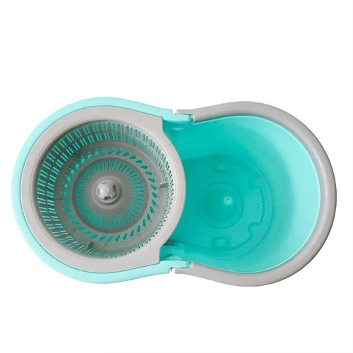 Mop Spin 180° Esfregão Giratório Limpeza Multiuso Balde 8L