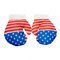 Par de Luvas Boxe Boxing Nocaute Bandeira Americana Infantil