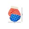 Par de Luvas Boxe Boxing Nocaute Bandeira Americana Infantil