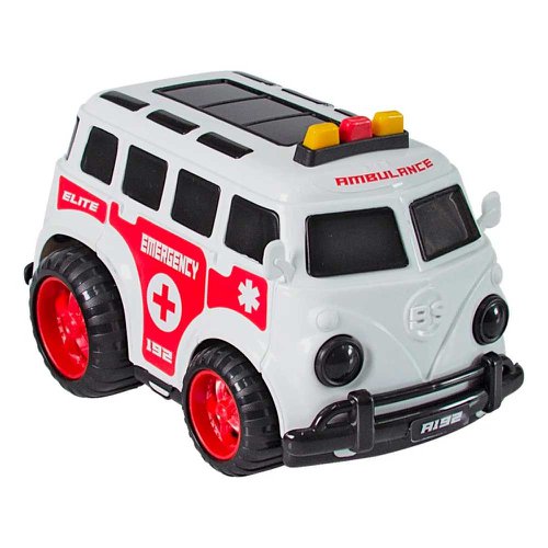 Carro Elite Van Ambulância Policia Bombeiro De Brinquedo