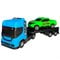 Mini Caminhão Reboque Com Carrinho Colorido De Brinquedo BS Toys