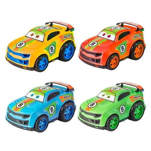 Carrinho Split De Brinquedo Car Divertido Baby Na Solapa - Bs Toys