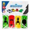 Kit Com 4 Carrinhos Infantil Roda Livre Cores Variadas