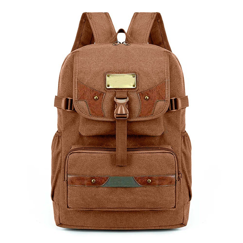 Mochila Masculina Textil Grande Universitária Resistente
