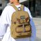 Mochila Masculina Textil Grande Universitária Resistente
