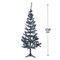 Árvore De Natal Nevada 150 Cm Com 200 Galhos Grande