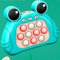 Pop-it Game Eletrônico Sapo Anti Stress A Pilha Fast Push Portátil
