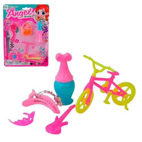 Kit Mini Acessórios De Boneca Coloridos Brinquedo Infantil