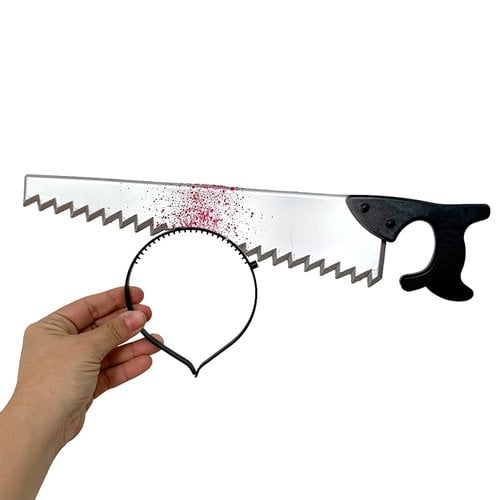 Tiara Halloween Serrote Com Sangue Falso Fantasia