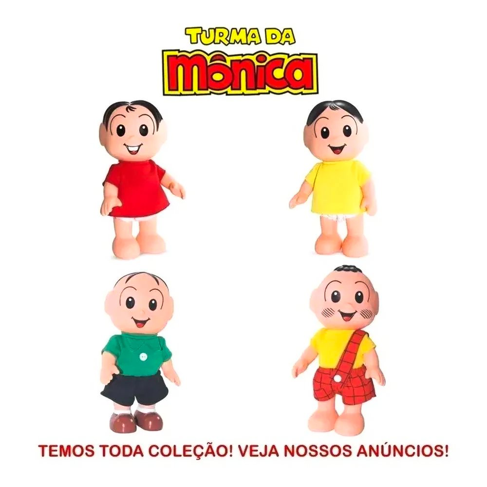 Cascão Boneco Turma Da Mônica Brinquedo Infantil Compre Agora 4986