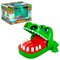 Brinquedo Jogo Infantil Crocodilo Morde Dedo 13X7CM