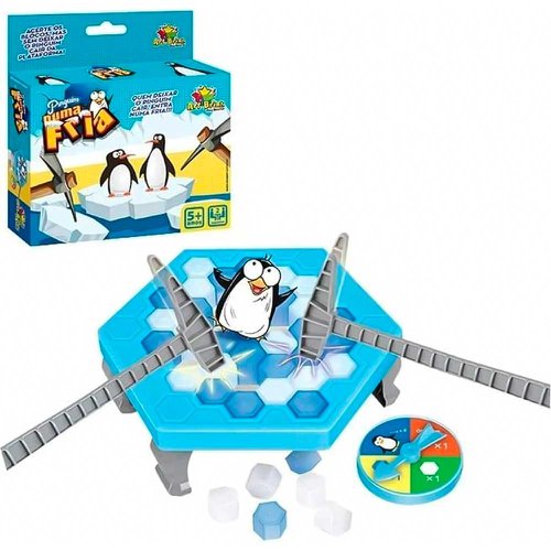 Jogo Quebra Gelo Pinguim Brinquedo Interativo Infantil