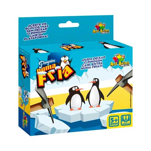 Jogo Quebra Gelo Pinguim Toy King TK-2190