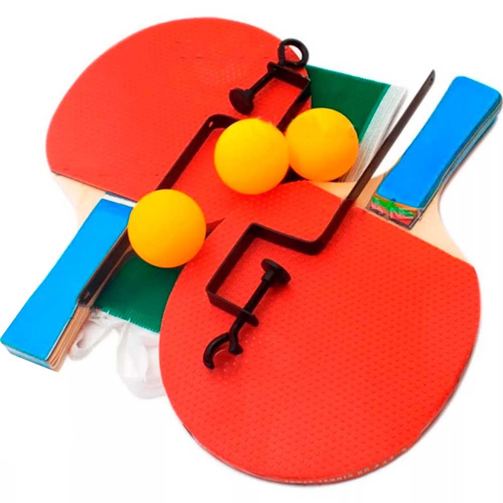 Jogo Tênis Mesa Raquetes Bolinhas Mesa Brinquedo Interativo