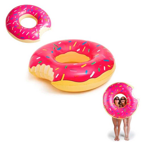 Boia Circular Inflável Donuts Inflável 60cm