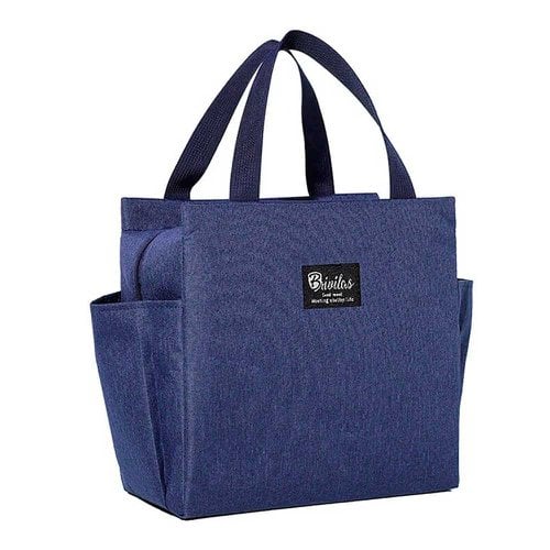 Bolsa Térmica Marmita Lancheira Espaçosa Portátil