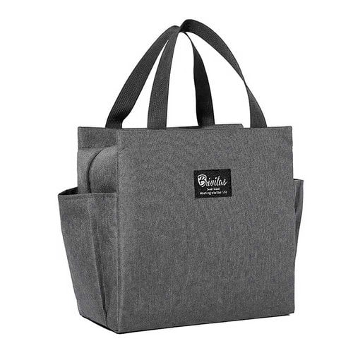 Bolsa Térmica Marmita Lancheira Espaçosa Portátil