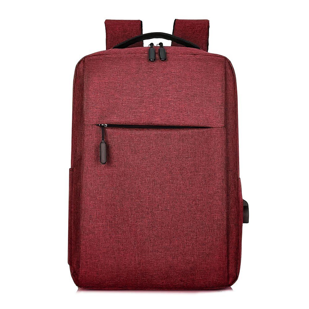 Mochila Escolar Unissex Impermeável Com Entrada USB