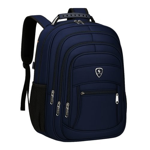 Mochila Reforçada Grande Faculdade Entradas P/ USB e Fone P2