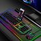 Kit Teclado E Mouse Gamer Luz RGB Com Fio