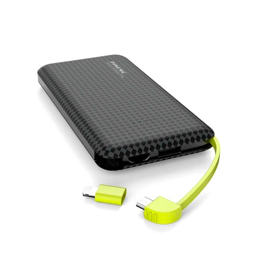 Carregador Portátil Power Bank 10000mAh Com Cabo Adaptador