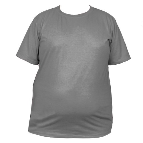 Camiseta Básica Masculina Lisa Poliéster Plus Size