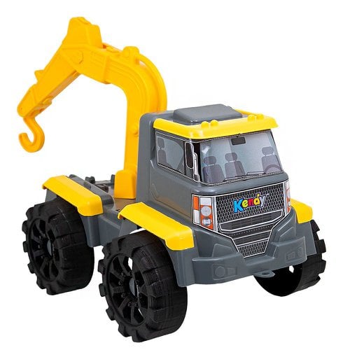Caminhão De Brinquedo Forte Guincho Grande Infantil