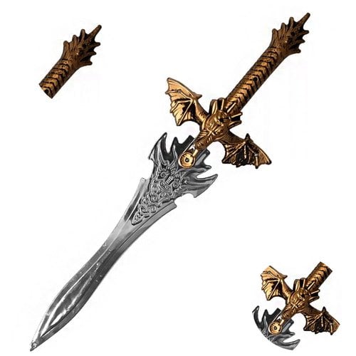 Brinquedo Espada De Plástico Medieval Guerreiros Da Noite